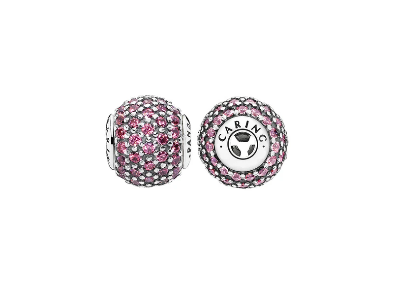Pandora Essence Collection Caring Charm - Silver/Pink