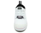 Dunlop Volley Safety Steel Toe Canvas Jogger Shoe - White/Black