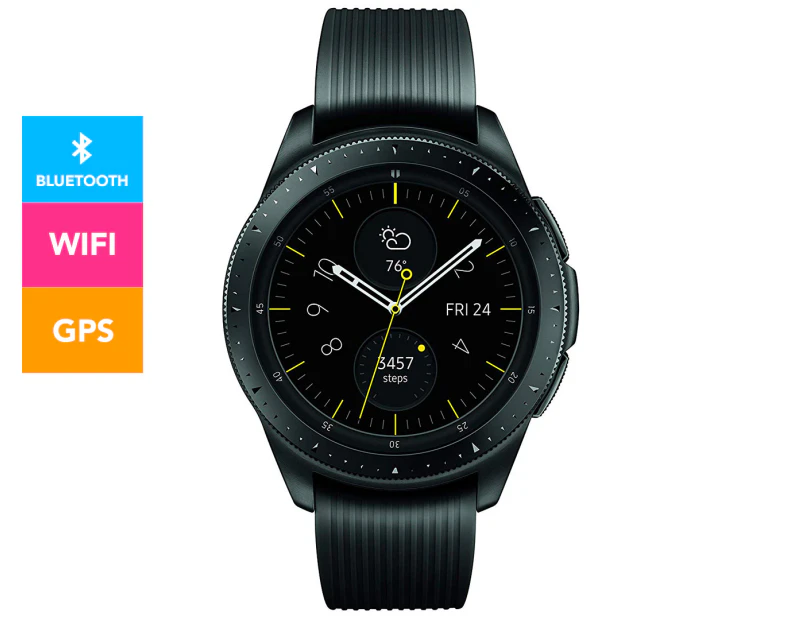 Samsung Galaxy 42mm Bluetooth Smart Watch - Midnight Black
