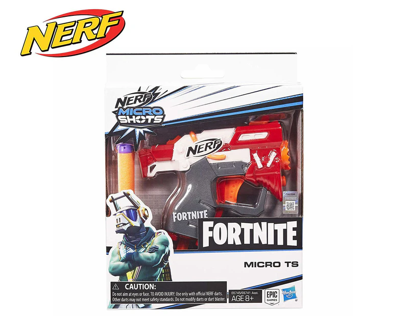 NERF Micro Shots Fortnite Micro TS Blaster Toy
