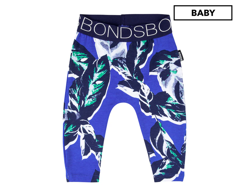 Bonds Baby Stretchies Legging - Blue Print