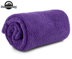 Sonnenberg Large Microfibre Towel - Purple