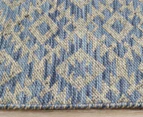 Rug Culture 320x230cm Relic 130 Rectangle Rug - Blue