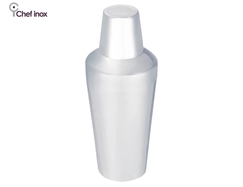 Chef Inox 3-Piece / 750mL Stainless Steel Cocktail Shaker