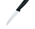 Victorinox Straight Blade Serrated Paring Knife 8cm Black