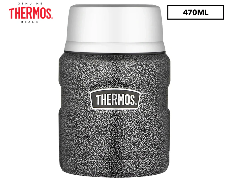 Thermos 470mL Stainless King Vacuum Insulated Food Jar - Hammertone