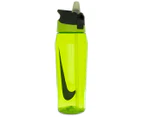 Nike 946mL Hypercharge Straw Water Bottle - Green/Grey