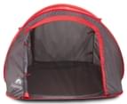 Sonnenberg 2-Person Pop-Up Tent - Grey/Red 3