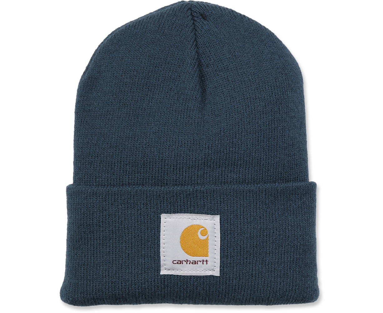 Carhartt Mens & Womens Acrylic Watch Rib Knit Beanie Hat - Darkstream ...