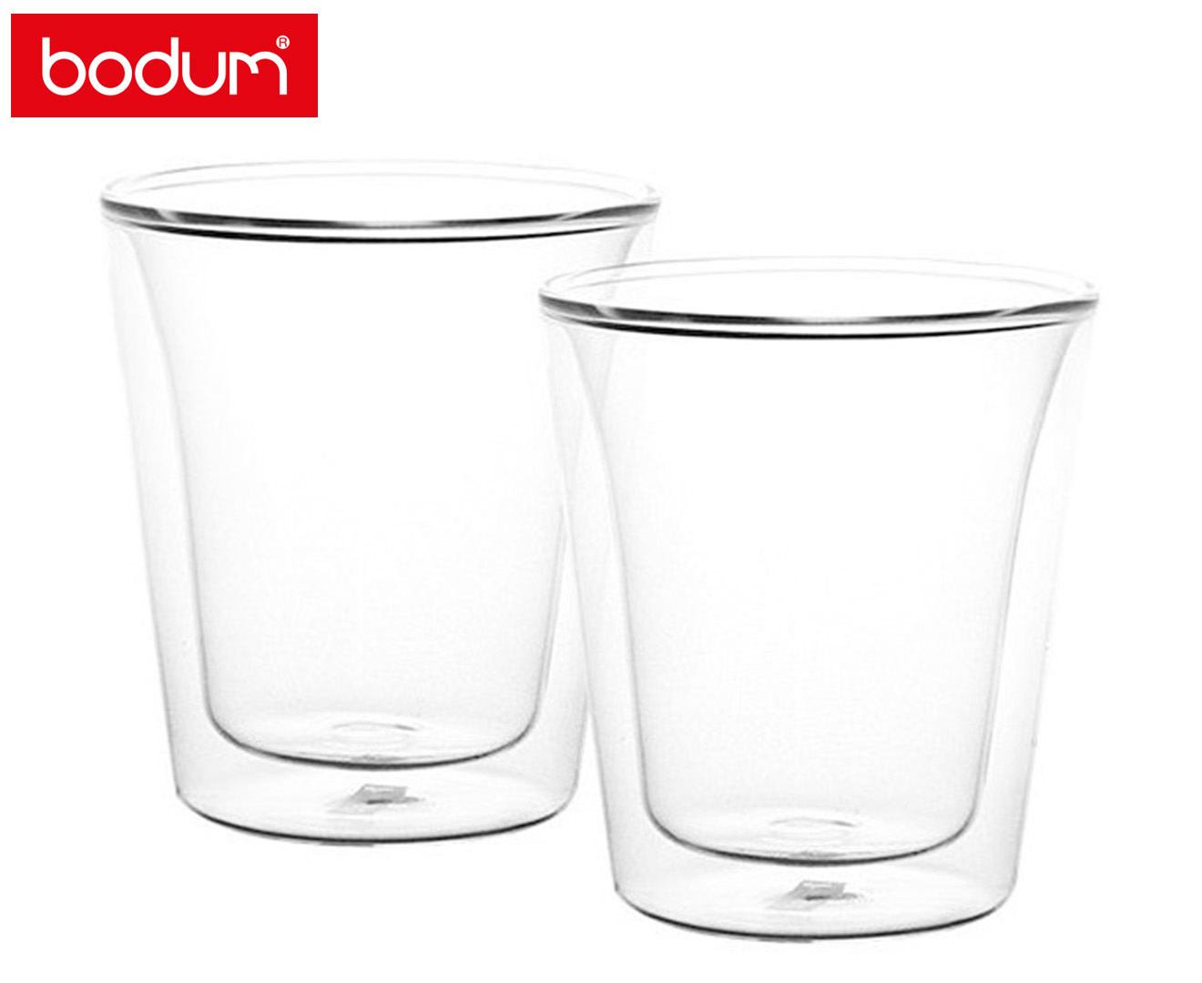 Double Wall Glasses CANTEEN - 6 pieces set 0.2 L