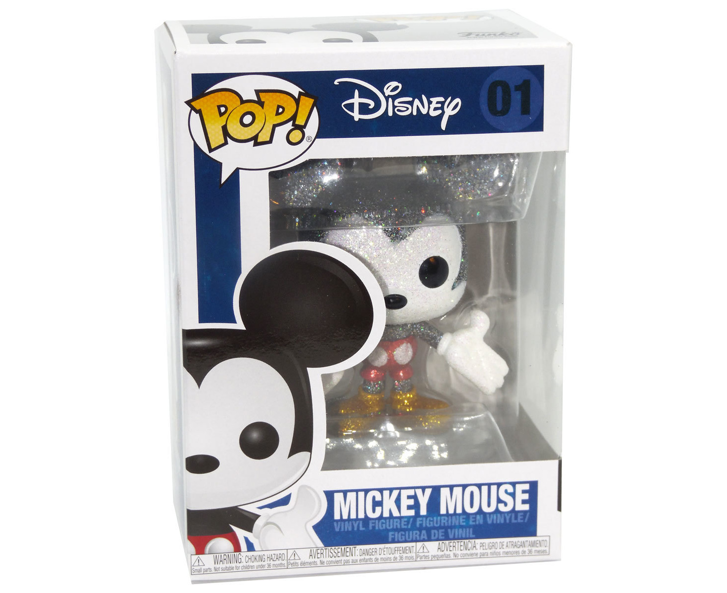 enfocar A merced de Inapropiado Funko POP! Disney: Mickey Mouse (Diamond Glitter Collection) Vinyl Figure |  Catch.com.au