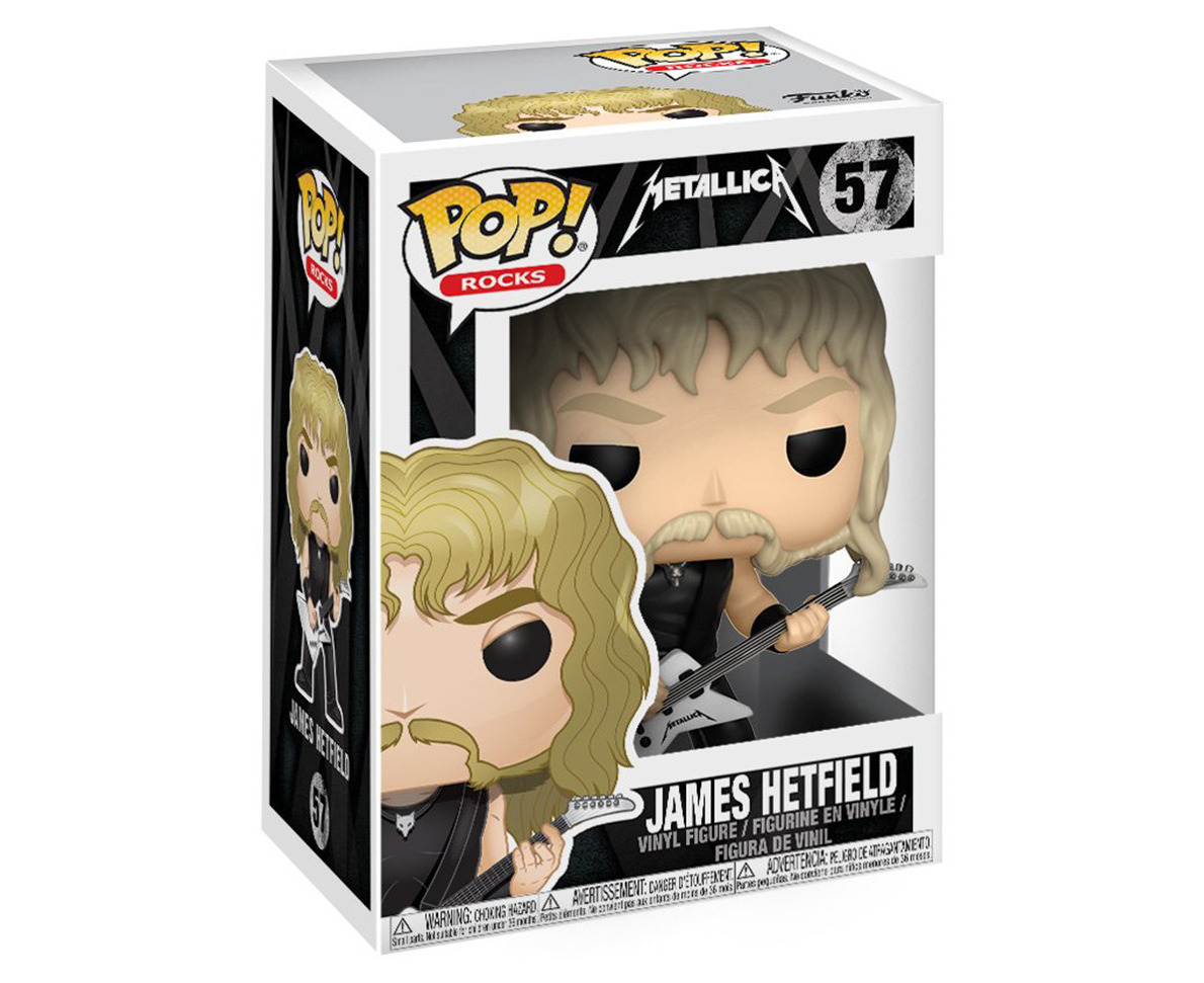 Metallica Funko Pop action figure James Hetfield guitarist