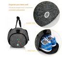 NiceEbag Small Size Gym Travel Sports Bag-Black