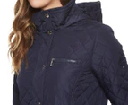 Tommy Hilfiger Women's Quilted Parka - Navy