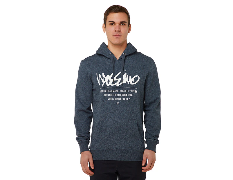 Mossimo Men's Attitude Pullover Hoodie - Midnight Ink/Marle