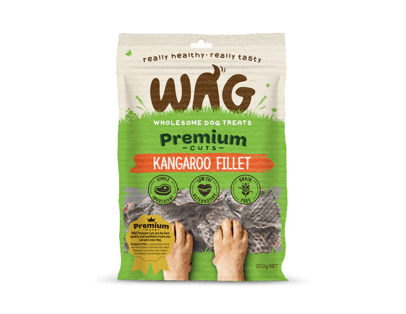 Get Wag Kangaroo Fillet  Dog Treats