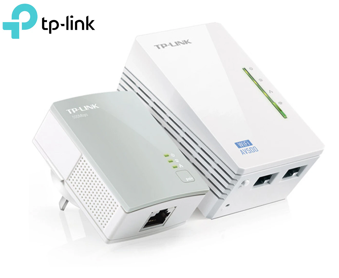 TP Link TL-WPA4220KIT 300Mbps AV500 WiFi Wireless Powerline Extender Starter Kit