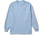 Diamond Supply Co Futura Long Sleeve Men's T-Shirt Powder Blue