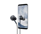 Headphones for Samsung Galaxy S9 / S8 / S8 Plus Handsfree Earphones -BLACK