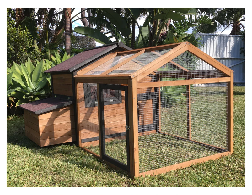 Chicken Coop Rabbit Hutch Guinea Pig Cage Carmine and Run