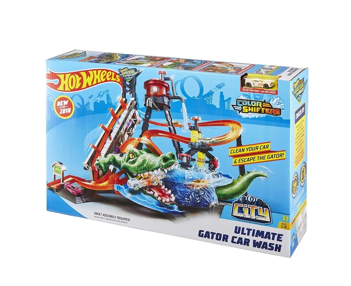 hot wheels track alligator