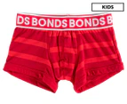 Bonds Boys' New Era Trunk - Red Stripe