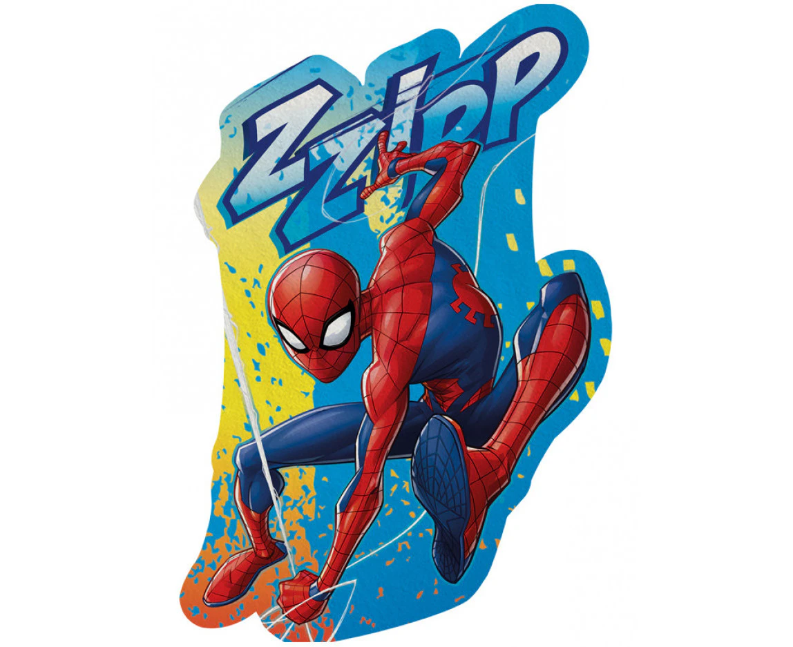 Spiderman Shaped Beach Towel