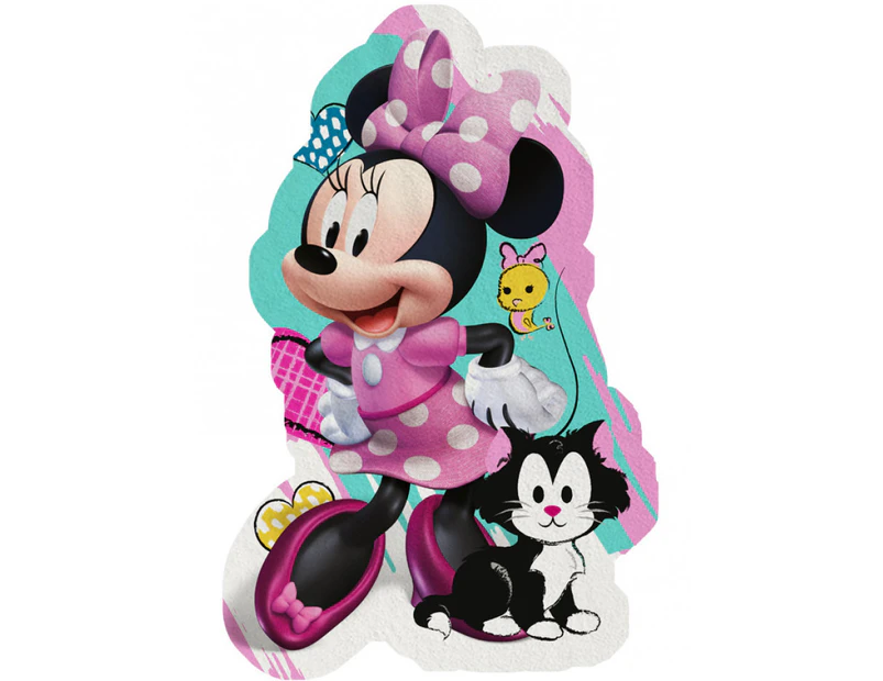 Minnie Mouse Shaped Beach Towel