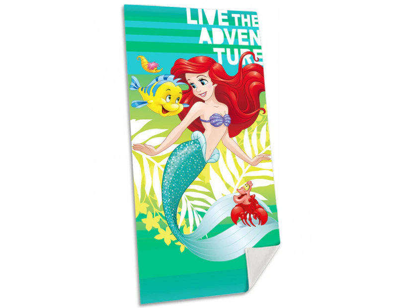 Disney Princess Ariel Little Mermaid Towel