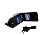 Catzon Samsung 4 in 1 Multi-function TPU Phone Case Wallet-case Shoulder/Hand/Messager bag -Black