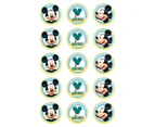Edible Image Mickey Mouse Cupcake Toppers