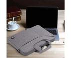 BW Unisex Slim 15.6 Inch Laptop Messenger Bag-Grey