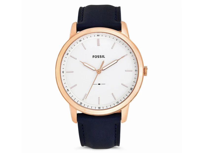 Fossil the minimalist on sale blue