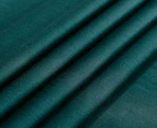 Gioia Casa Bamboo Cotton Mega Queen Bed 3-Piece Fitted Sheet Combo Set - Emerald Green