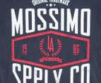 Mossimo Boys' Lomberd Drop Tee / T-Shirt / Tshirt - Midnight Ink