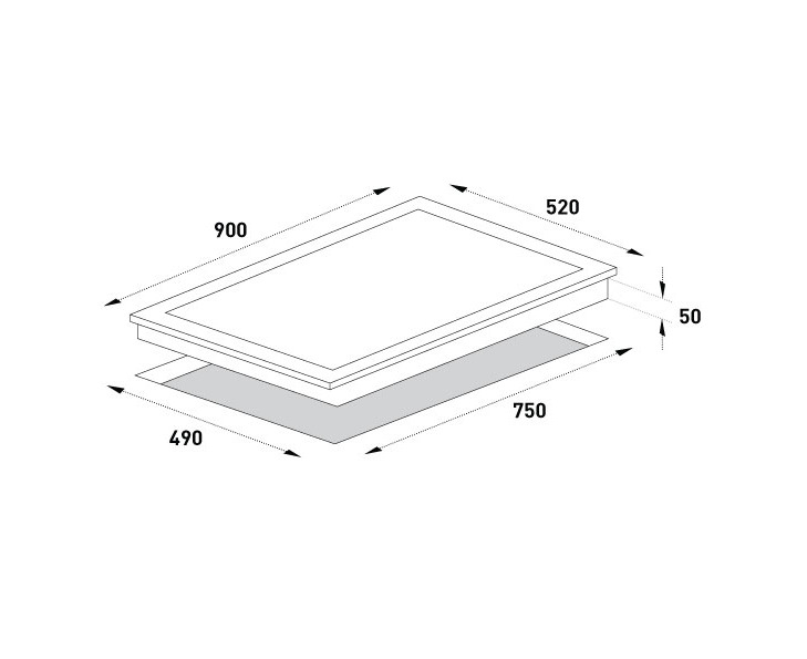 domain electric cooktop