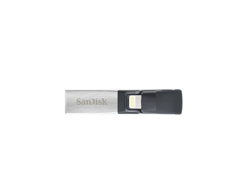 Sandisk IXPAND FLASH DRIVE SDIX30N 128GB GREY IOS USB 3.0  (SDIX30N-128G)(AU Stock)