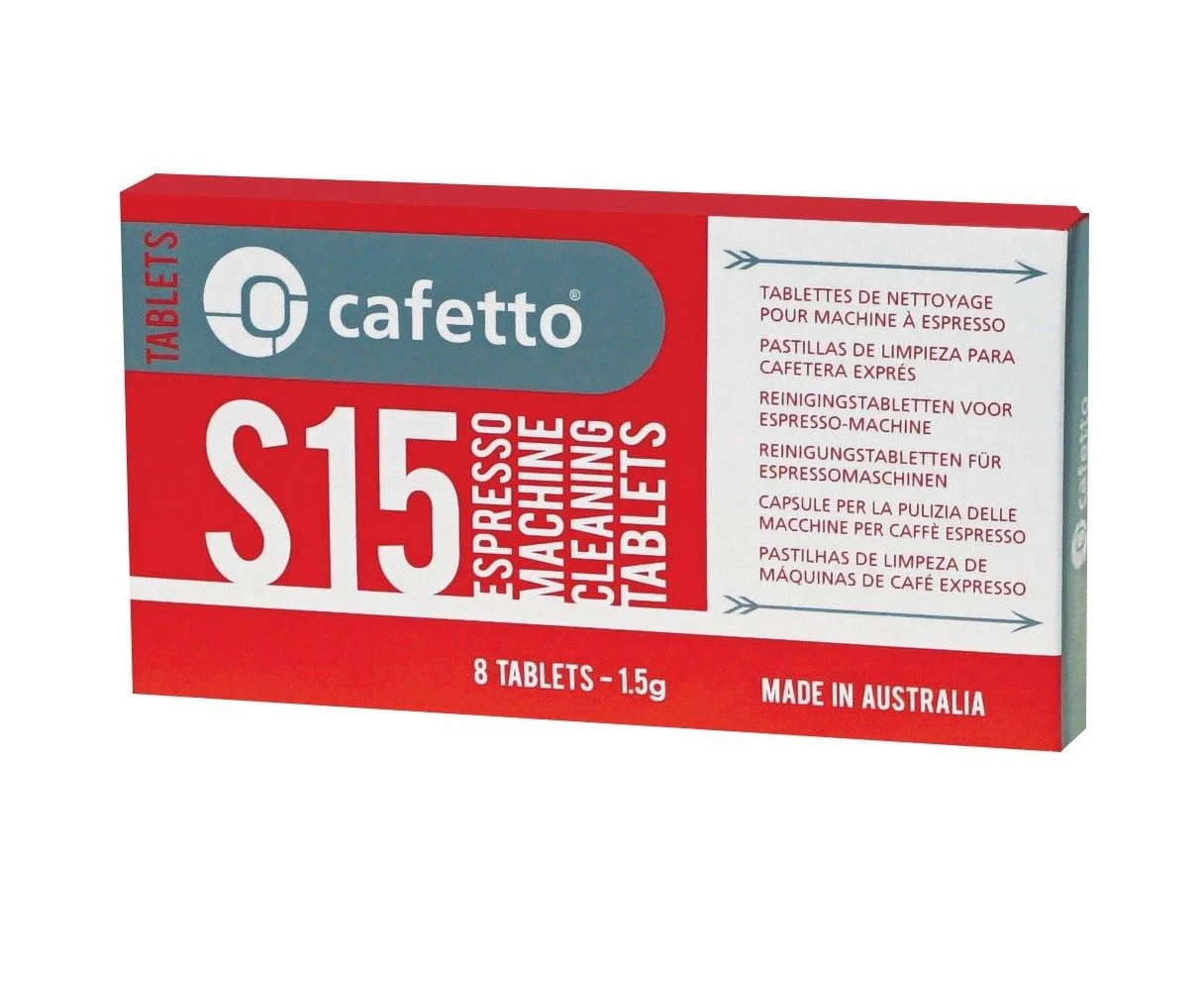 8 Tablet CAFETTO CINO CLEANO CLEANING TABLETS Espresso Coffee Machine Cleaner