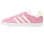 Adidas Originals Women's Gazelle Shoe - Pink/Citrus/White