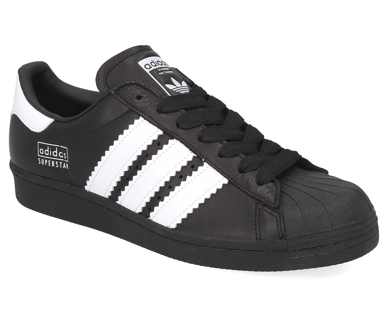 adidas superstar 80s black white