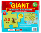 Giant 90x60cm Alphabet & Numbers Double Sided Floor Puzzle