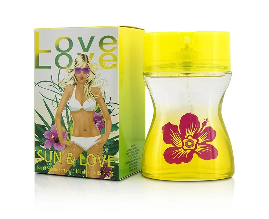 Sun And Love Eau De Toilette Spray By Cofinluxe 100 Ml