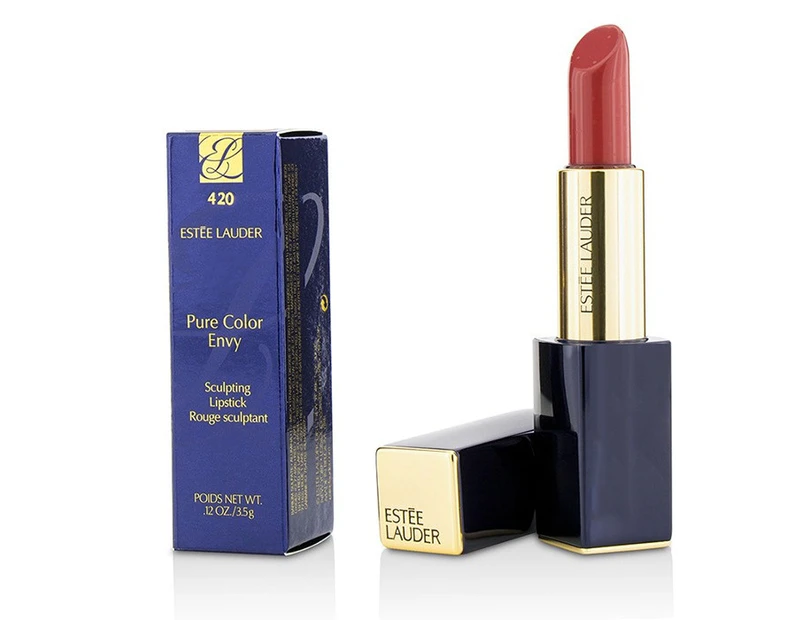 Estee Lauder Pure Color Envy Sculpting Lipstick  # 420 Rebellious Rose 3.5g/0.12oz