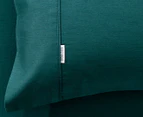Gioia Casa Bamboo Cotton Fitted Sheet Combo Set - Emerald Green