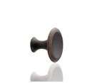 42mm Furnipart Bell Knob in Antique Brown.