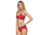 Tommy Hilfiger Women's Seamless Hipster - Apple Red