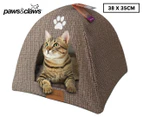 Paws & Claws 38x35cm Winston Cat Cave - Cocoa