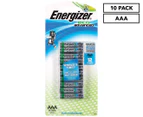 Energizer Eco Advanced AAA Alkaline Batteries 10-Pack