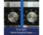 Domain Multi-Function Fan Forced Double Electric Oven - 600mm