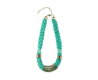 KAJA Clothing Nellie Necklace in Blue, Red and Mint Green - Red